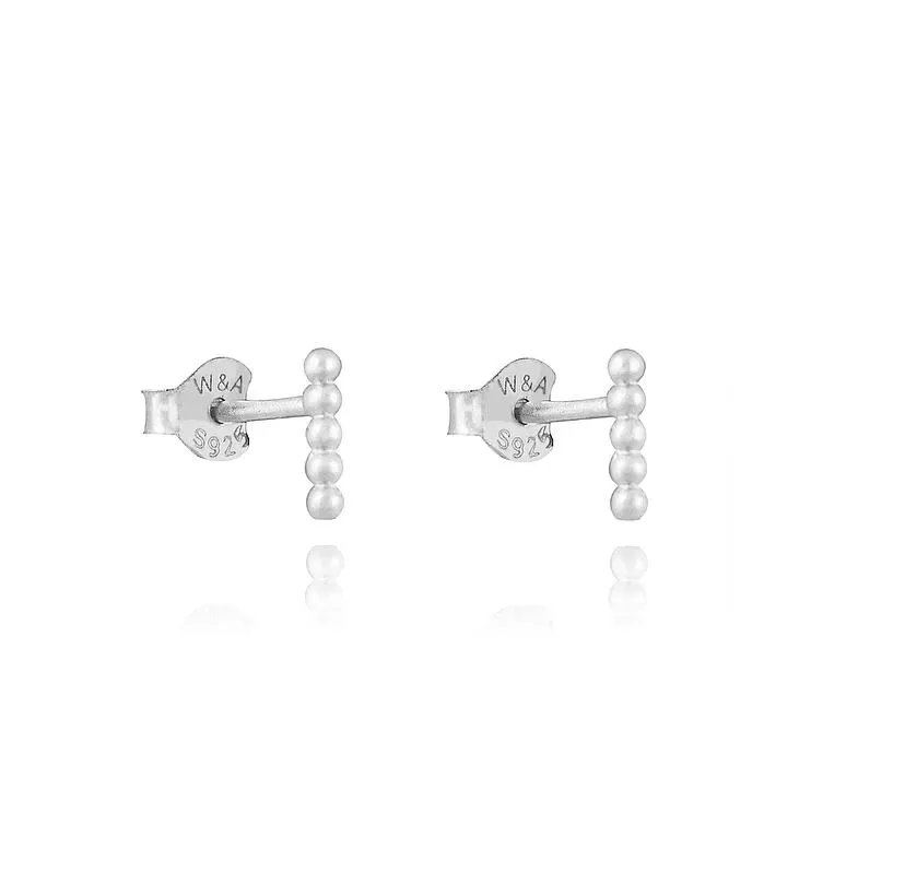 Wioga Luca øredobber sølv 0,7 cm sterling
