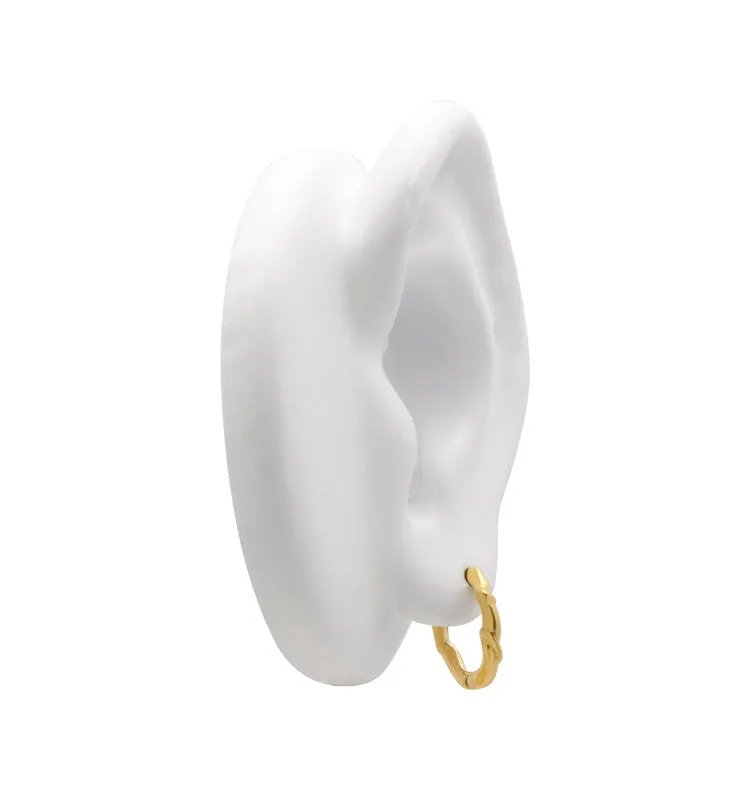 Wos Tuva creoler gull 1,5 cm par