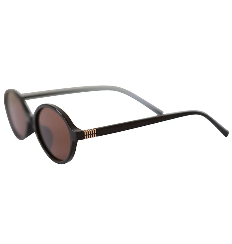 Wos WOS UP Texas solbriller brun ovale UV400
