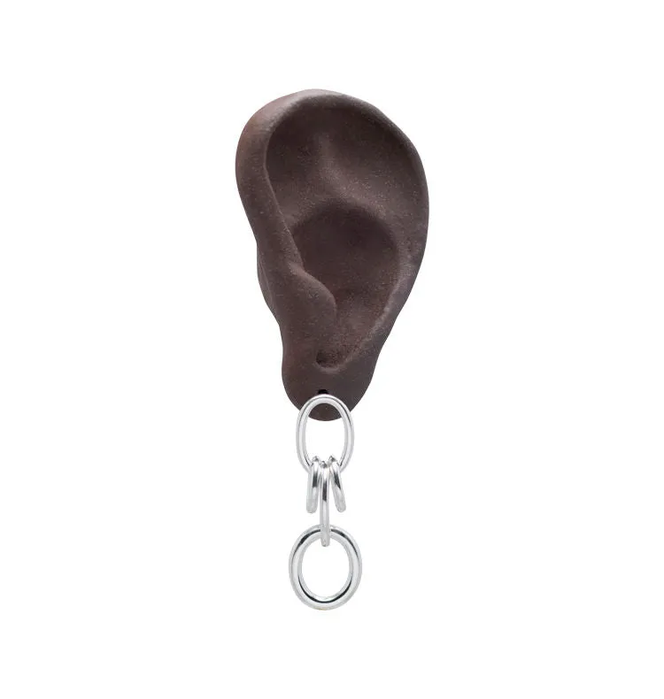 Wos UP Beatris øredobber sølv 4 cm ringer