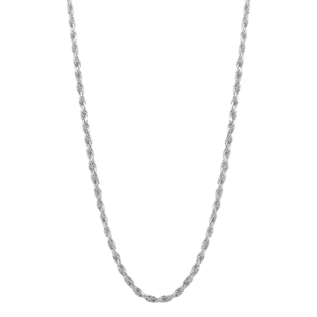 Wioga Claire halskjede sølv 38 cm korallperle