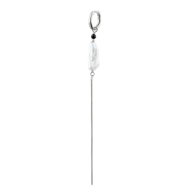 Wioga Georgina øredobber sølv 11 cm perle