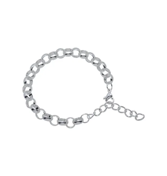 Wos Loreen armbånd sølv 24 cm anker