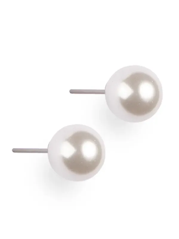 pfg Stockholm Large MOP Pearl halskjede hvit perlemor