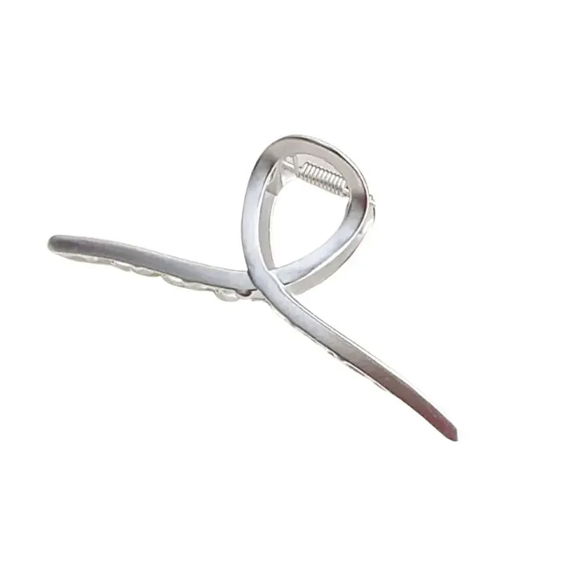 IOAKU Hair Clip hårspenne sølv liten metall