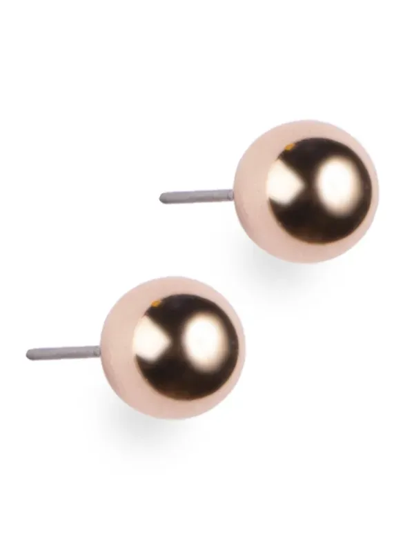 pfg Stockholm Ball Stud øredobber rosegull