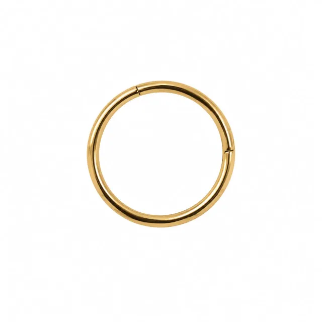 Wos UP Seamless ringøredobb gull 11 mm single