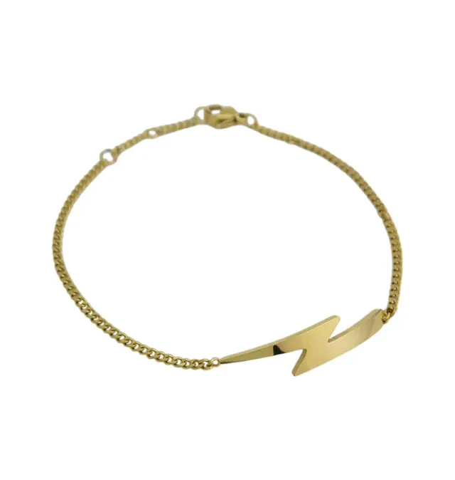 Wos Flashy Flashy armbånd gull 19 cm lyn