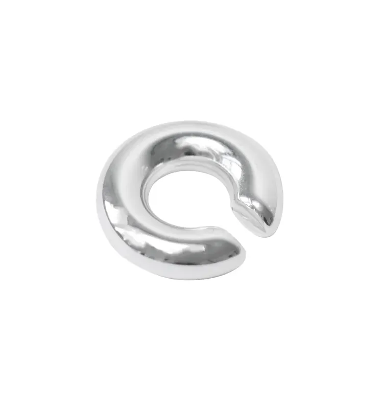 Wos Banana Mid ear cuff sølv uten hull