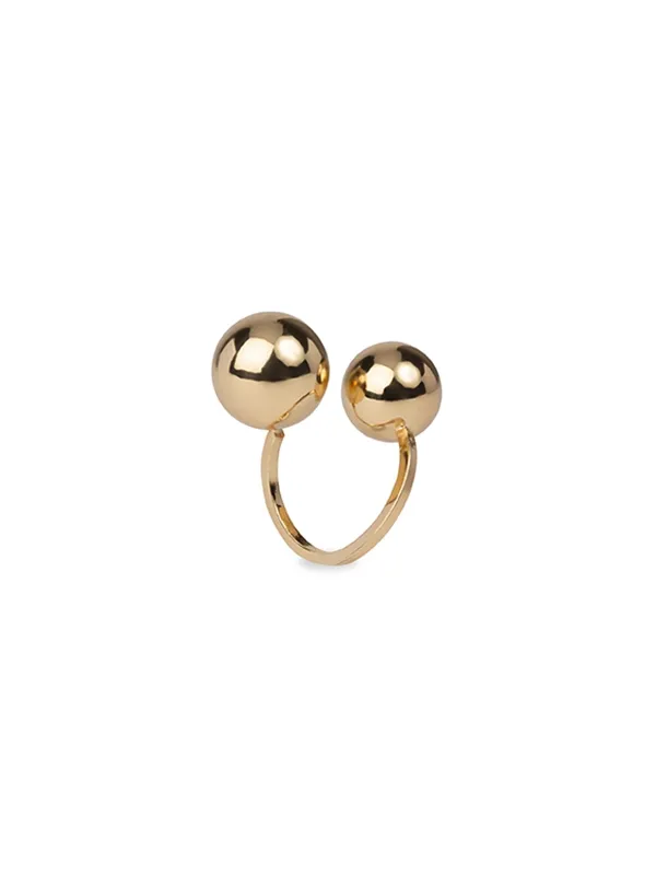 pfg Stockholm Divine ring str 17 med gullkuler