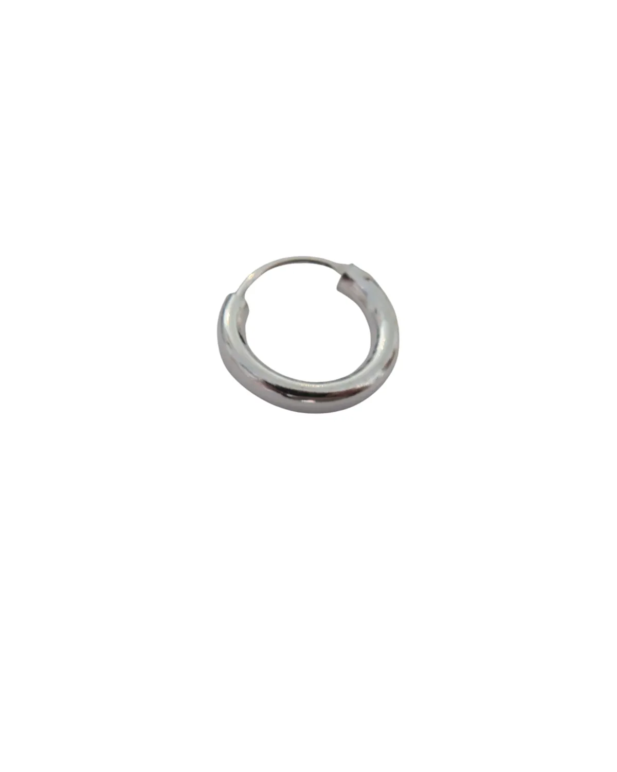 Wos WOS UP Basic Hoop creol sølv 3 mm singel