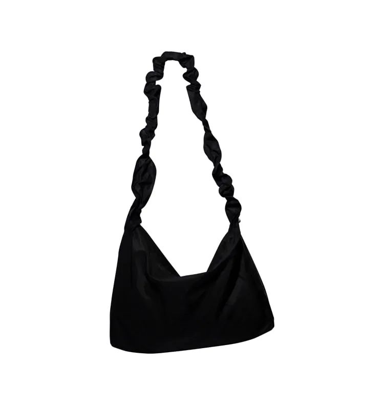 Wos Tilda bag big håndveske svart nylon 50 cm