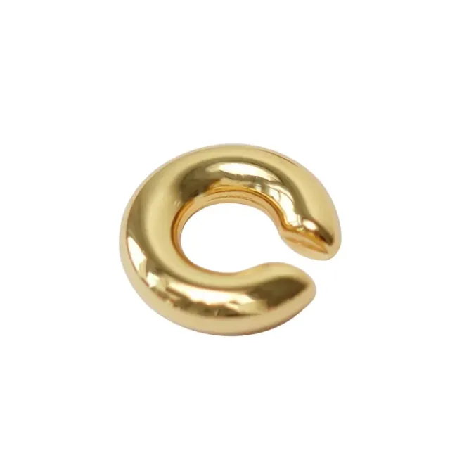 Wos Up Banana Mid ear cuff gull 2,2 cm