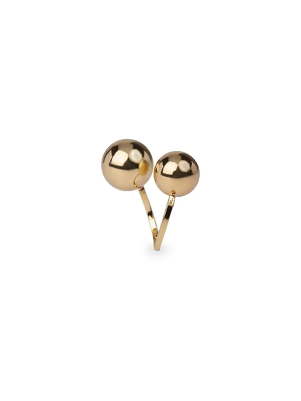 pfg Stockholm Divine ring str 17 med gullkuler