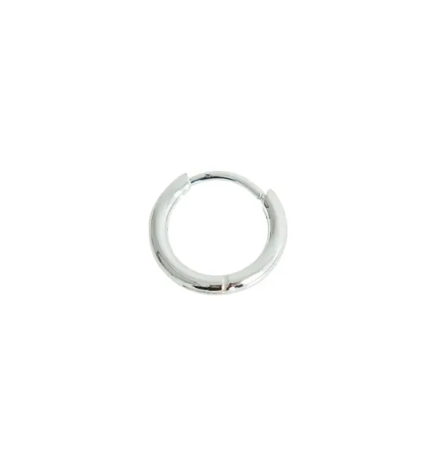 Wos Greven singeløredobb sølv 12 mm 925