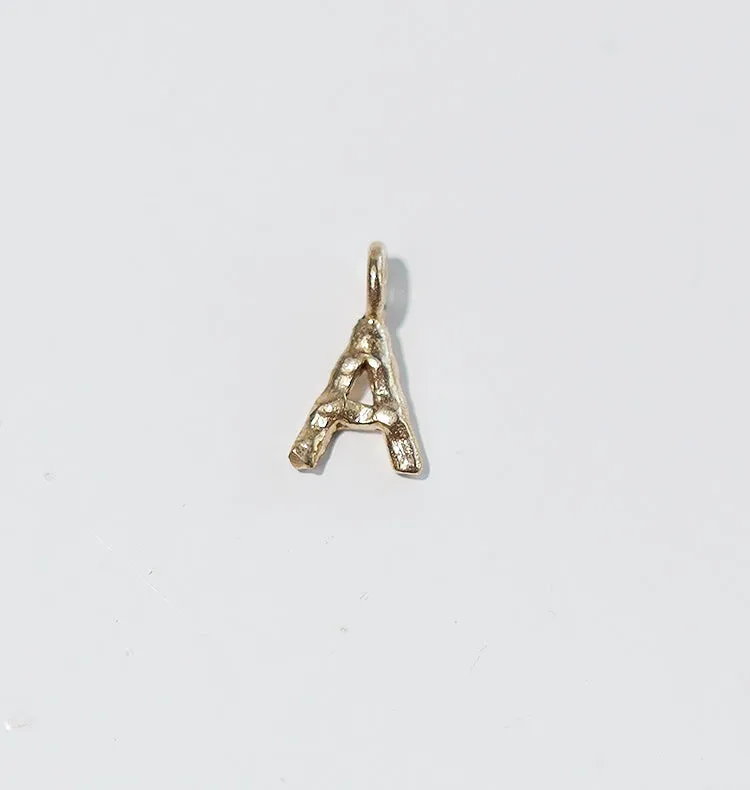 Wos Letter bokstavanheng messing 1,5 cm