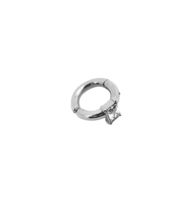 Wos Diamond cuff earcuff sølv singel