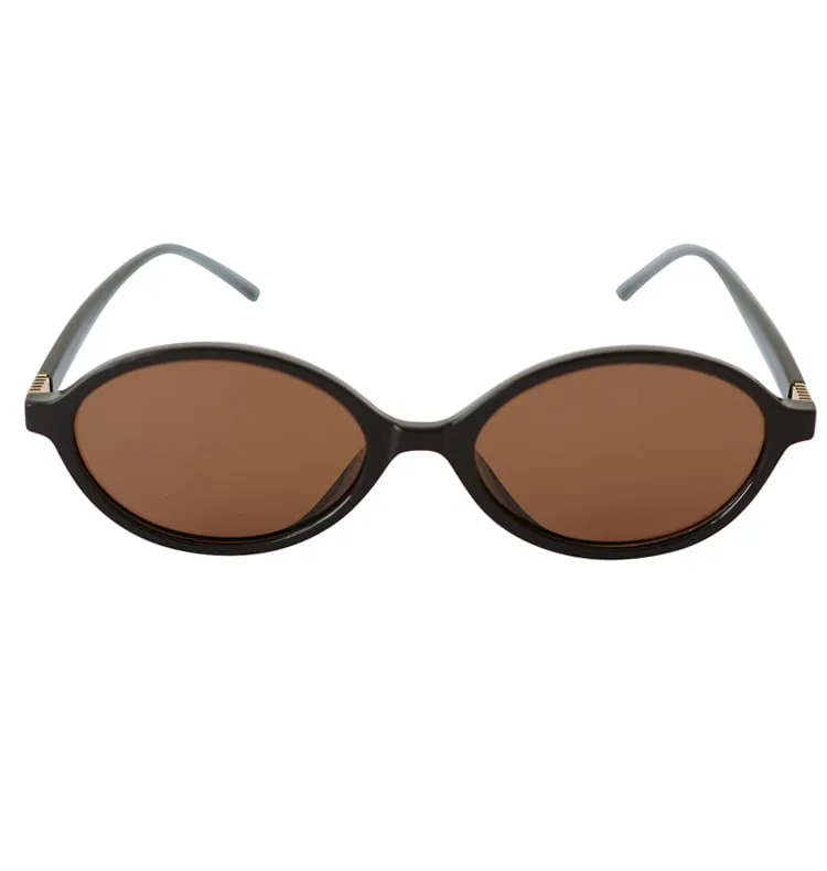 Wos WOS UP Texas solbriller brun ovale UV400