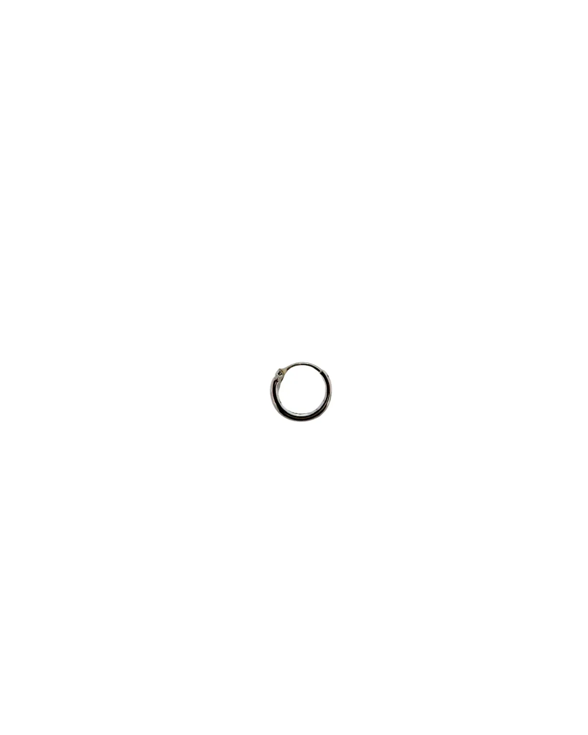 Wos Up Basic Hoop S925 creol 18 mm single sølv