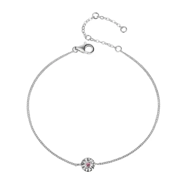 Wioga Charlene B-8318-S armbånd sølv 15,5–18 cm