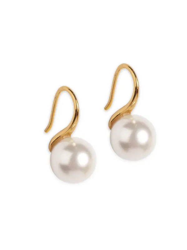 PFG Stockholm Estelle øredobber gull perle