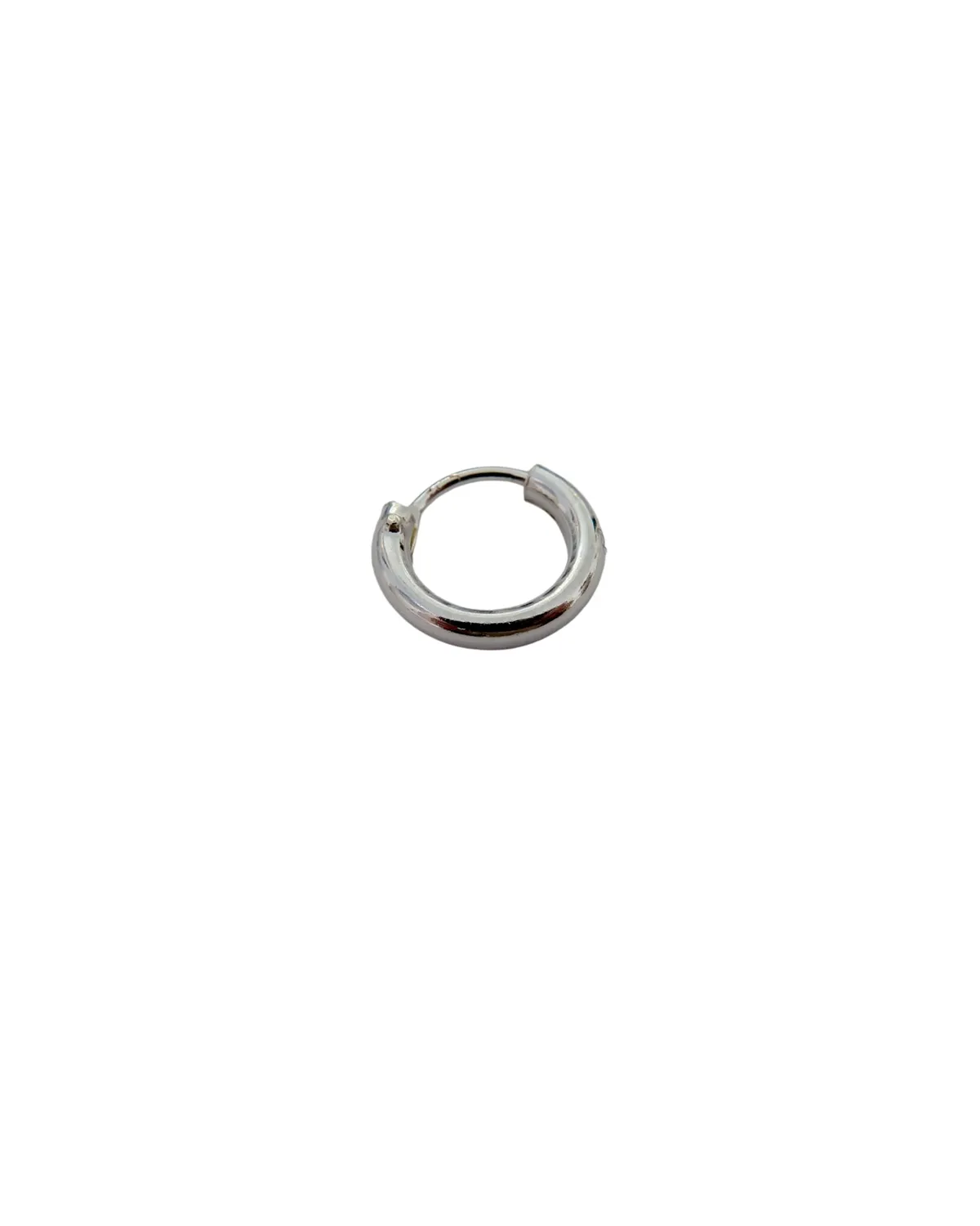 Wos Up Basic Hoop S925 creol 18 mm single sølv