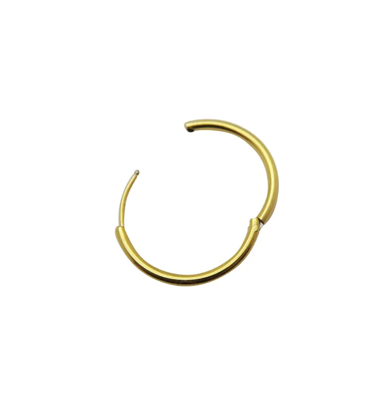 Wos Up Lord single øredobb gull 19 mm