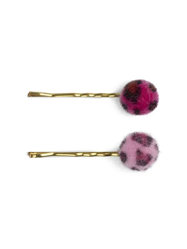 pfg Stockholm Leo Bobby Pin hårspenner 2-pk gull