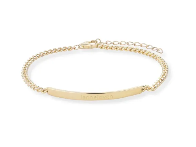 Janne Formoe Janneloven armbånd gull 16 cm